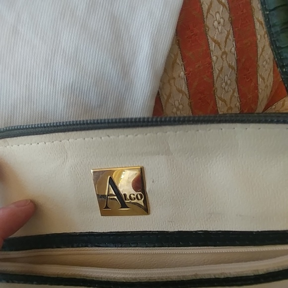 ALGO GREEN LEATHER BAG - Picture 4 of 8